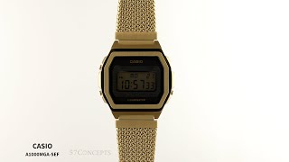 Casio VINTAGE A1000MGA5EF Maxi • Zegarek damski [upl. by Arihaz757]