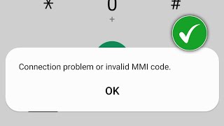 How To Fix Connection Problem Or Invalid MMI Code 2024  How To Fix Invalid MMI Code [upl. by Assirralc]