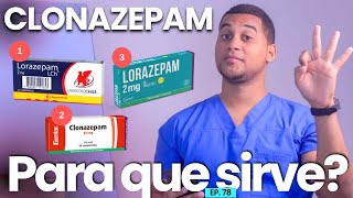 CLONAZEPAM PARA QUE SIRVE  3 COSAS [upl. by Haram]