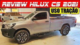 EP 598  Como Usar a TRAÇÃO e AVALIAÇÃO da Toyota HILUX 2021 Cabine Simples 4x4 Para Lida no Campo [upl. by Martreb]