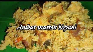 Ambur mutton biryani recipe in tamil [upl. by Adnorahs804]