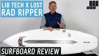 Lib Tech x Lost Rad Ripper Surfboard Review [upl. by Essex]