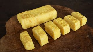 Japanese Omelette Tamagoyaki Cooking Technique [upl. by Fiorenza]