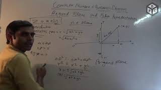 Argand Plane and Polar Representation of Complex Number Hindi  Class 11 Mathematics CBSENCERT [upl. by Gnak]