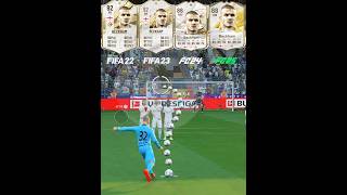 David Beckham Free Kicks Evolution From FIFA 22 To FC 25 beckham eafc25 freekickgoals [upl. by Anselma]