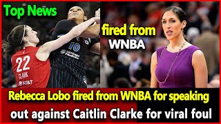 Just received news Rebecca Lobo Addresses Viral Caitlin Clark Flagrant Foul Concerns Wnba News [upl. by Farlie922]