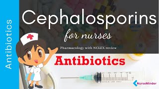 Cephalosporin Antibiotics Explained with Easy Mnemonics [upl. by Sidnak]