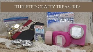 Thrifty Treasures for Crafting [upl. by Lanoil]