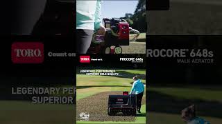 Toro ProCore 648s Walk Behind Aerator Toro Procore648s AerationEquipment IPI [upl. by Annairt]