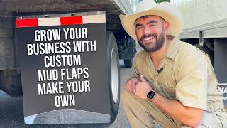 Make Your Own Mud Flaps  Grow Your Business With Custom Made Mud Flaps  Great For Small Businesses [upl. by Tyson]