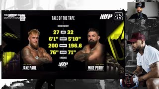 Should Jake Paul stop fighting mma fighters  Jake Paul vs Mike Perry Breakdown [upl. by Yblehs528]