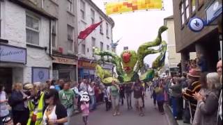 Mazey Day Parade  Penzance Cornwall 2011 [upl. by Ynnad]