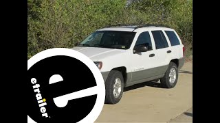 etrailer  Trailer Wiring Harness Installation  2002 Jeep Grand Cherokee [upl. by Lledal]