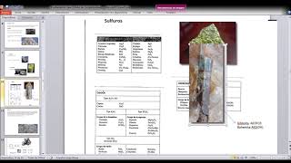 POWER POINT 8 SISTEMATICA MINERAL 2° PARTE [upl. by Beattie]