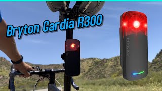 Bryton Gardia R300 Cycling Radar  Taillight [upl. by Kcirrej]