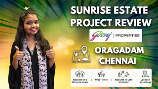 Godrej Sunrise Estate Project Review Premium Plot For Sale in Orgadam Chennai  98840 16579 [upl. by Buna]