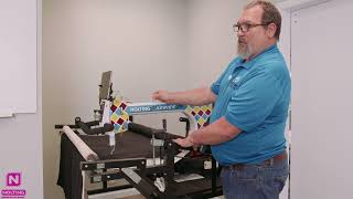 Nolting Longarm Quilting Machines  Tension and Threading Your Machine [upl. by Eatnohs]