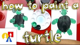 How To Paint A Sea Turtle [upl. by Halbert772]