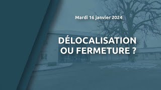 Délocalisation ou fermeture [upl. by Redwine294]