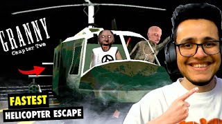 The Greatest Helicopter Escape from Bhootiya Granny ka Ghar  Granny Chapter 2 [upl. by Anihsat239]