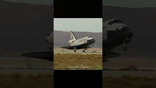 Discovery Landing At Edwards Air Force Base                        shorts [upl. by Yoccm605]