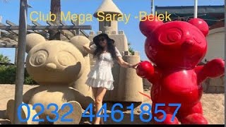 Club Mega Saray 5 Belek Otel Vlog [upl. by Acinorej]