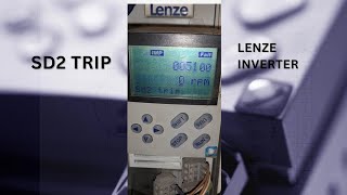 Sd2 trip  Resolver problem  Lenze Inverter [upl. by Sterne]