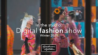 Gudrun Sjödén  In the studio Digital fashion show  Winter 2020 [upl. by Leibrag]