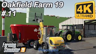 Oakfield Farm 19  Plowing spreading lime sowing soybeans buying cows  FS19 TimeLapse 11  4K [upl. by Ajdan]