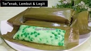 TERENAK LEMBUT amp LEGIT ‼️ RESEP NAGASARI SAGU MUTIARA DAUN PISANG  DapurMamaNinda [upl. by Zeph]