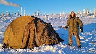 4 Days Camping in Alaska at 23 Degrees [upl. by Clayborne406]