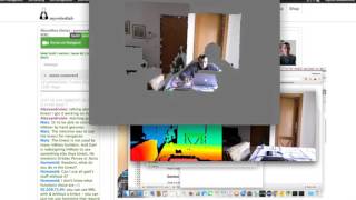 Kinect Fun on Mac using Libfreenect and BoofCV in MyRobotLab [upl. by Netsirhc]