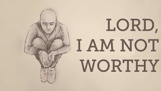 Edwin Fawcett and Hermione Thomas  Lord I am not worthy Lyric Video [upl. by Efi]