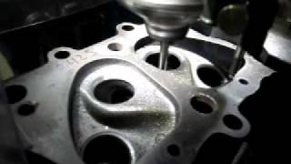 Newen Machine Machining a Valve Seat [upl. by Igiul728]