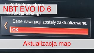 Aktualizacja map w NBT EVO ID6  BMW X5 F15 [upl. by Gnol]