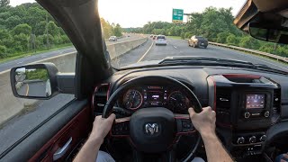 2022 RAM 1500 Rebel HEMI  POV Test Drive  060 [upl. by Nicholl]