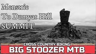 Menstrie To Dumyat Hill Summit Ochil Hills Mountain Biking MTB Scotland STRAVA ROUTE [upl. by Holofernes533]