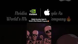 Nvidia Overtakes Apple As Worlds Most Valuable Company [upl. by Ming]