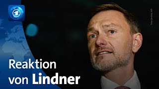 Lindner fordert nach Koalitionsende sofortige Vertrauensfrage [upl. by Rick]