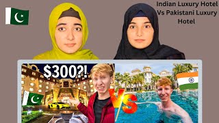 Indian Luxury Hotel Vs Pakistani Luxury Hotel Reaction  Foreigner Exposed PakistansTop 5Star Hotel [upl. by Matejka]