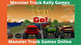 Monster Truck Rally Games  Full Money   Monster Truck Games Online Play Free  Videos [upl. by Wayolle]