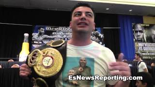 adrien broner vs paulie malignaggi pete of team malignaggi  EsNews Boxing [upl. by Bernetta19]