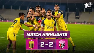 Match Highlights  Hyderabad FC 22 NorthEast United FC  MW 18  ISL 202324 [upl. by Oigaib]