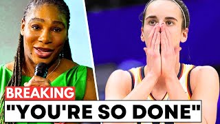 Serena Williams Just Said This RACIST Thing To Caitlin Clark [upl. by Tamarah525]