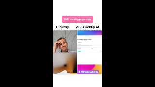 Create a new landing page with ClickUp AI [upl. by Lanette17]