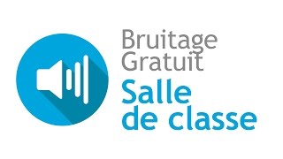 SALLE DE CLASSE  Bruitage Gratuit [upl. by Dyraj]