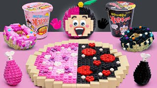 2 HOURS BLACK PINK LEGO Food  Best of Apu and Friends Compilation  Lego Friends Challenge [upl. by Burman475]