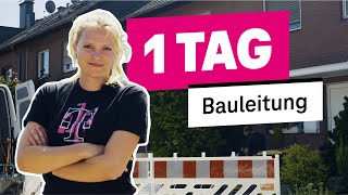 1 Tag Bauleitung auf der Glasfaserbaustelle [upl. by Ydieh]