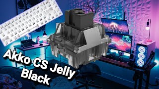 Akko CS Jelly Black Typing Sound Test Tester68 [upl. by Philo]