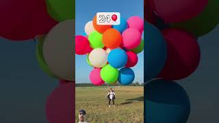 balloon ballooning genderreveal funny mrbeastchallenge shorts youtubeshorts viralshort [upl. by Susannah488]